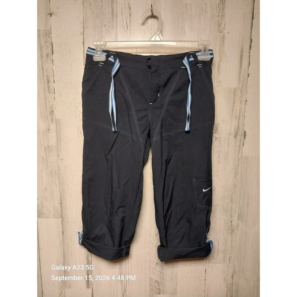 Nike Y2K Cropped Track Pants Size Small